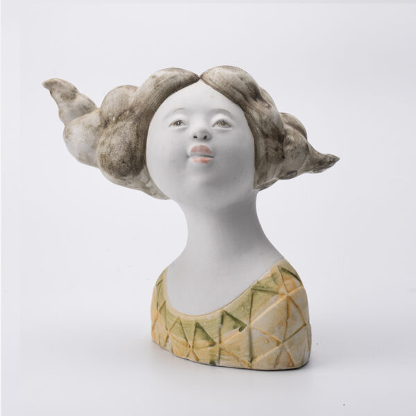 Gaoliang Ceramic Sculpture Contemporary Art Home Desktop Crafts (CMS26)