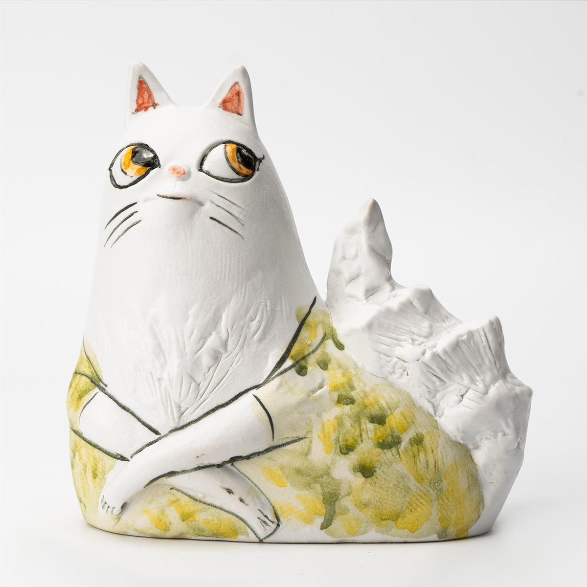 Gaoliang Ceramic Sculpture Irregular Shape Accessories For Home Decor (CMS34)