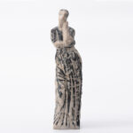 Gaoliang Ceramic Sculpture Matte Ceramic Human For Interior (CMS45)