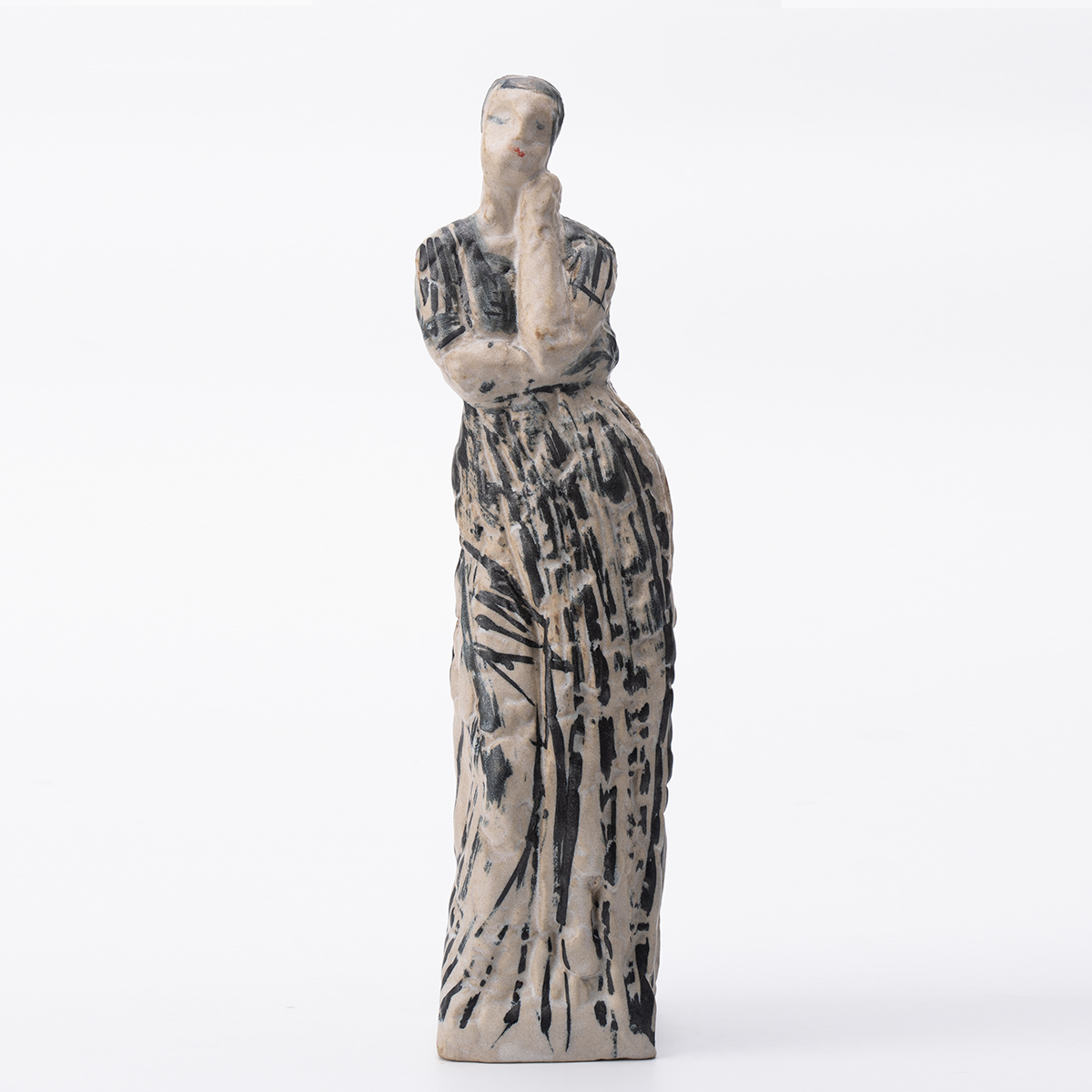 Gaoliang Ceramic Sculpture Matte Ceramic Human For Interior (CMS45)