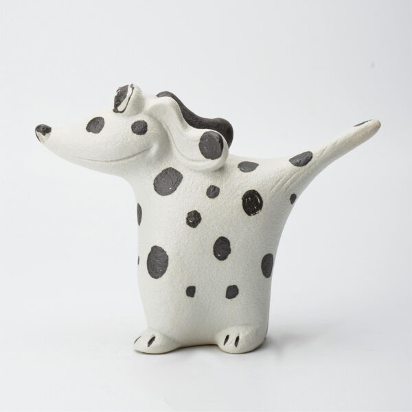 Gaoliang Ceramic Sculpture Spot Dog Pottery For Home Decor (CMS51)
