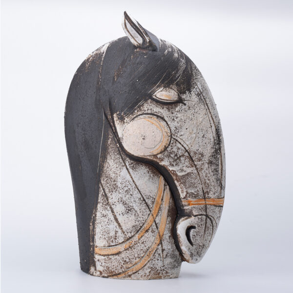 Gaoliang Ceramic Sculpture Contemporary Unique Horse Abstract Art (CMS59)