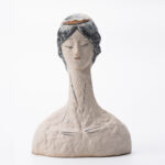 Gaoliang Ceramic Sculpture Ceramic Human Art Home Desktop Crafts (CMS61)