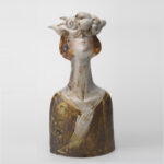 Gaoliang Ceramic Sculpture Contemporary Creative Ceramic Statue (CMS66)