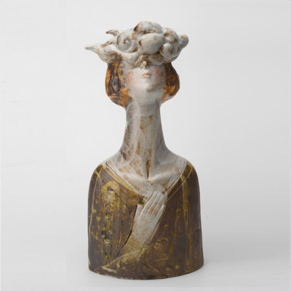 Gaoliang Ceramic Sculpture Contemporary Creative Ceramic Statue (CMS66)