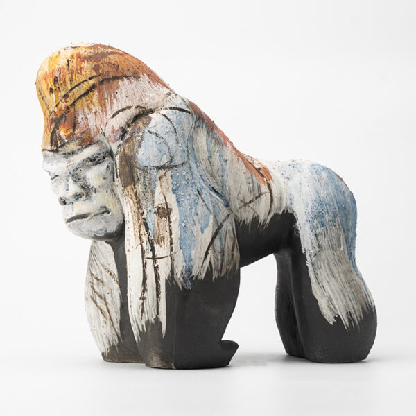 Gaoliang Ceramic Sculpture Abstract Chimpanzees Accessories(CMS72)