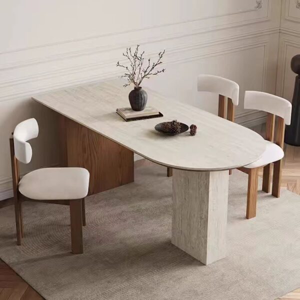 Gaoliang Concrete Dining Table And Chairs Nordic OEM/ODM (CZ199)