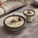 Gaoliang coffee table Nordic Style Round OEM/ODM (KF293)