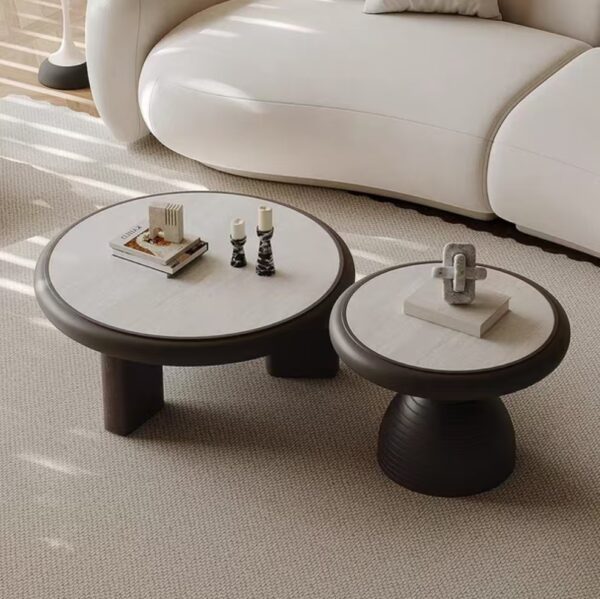 Gaoliang coffee table set Nordic Style Round OEM/ODM (KF303)