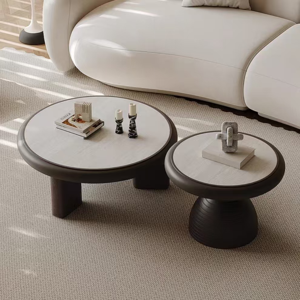 Gaoliang coffee table set Nordic Style Round OEM/ODM (KF303)