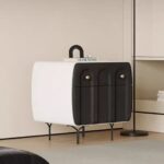 Gaoliang Nightstand Table Modern Cream Style Bedside Table OEM/ODM (NT33)