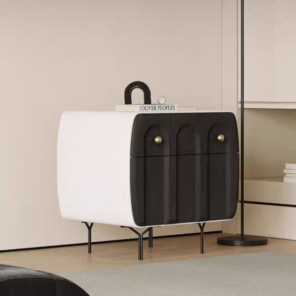 Gaoliang Nightstand Table Modern Cream Style Bedside Table OEM/ODM (NT33)
