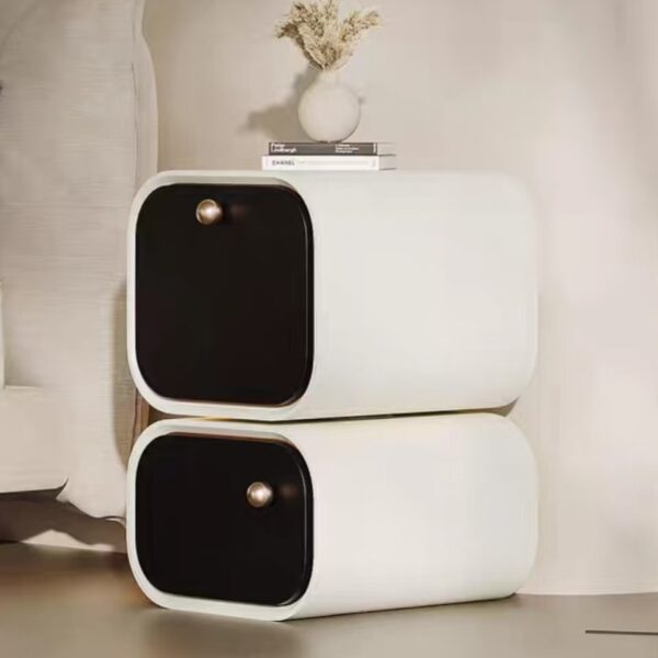 Gaoliang Nightstand Small Unique Beside Table With Drawers OEM/ODM (NT36)