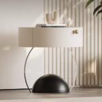 Gaoliang Nightstand Table Italian Modern Bedside Table OEM/ODM (NT37)