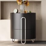 Gaoliang Nightstand Table Italian Style Modern Bedside Table OEM/ODM (NT41)
