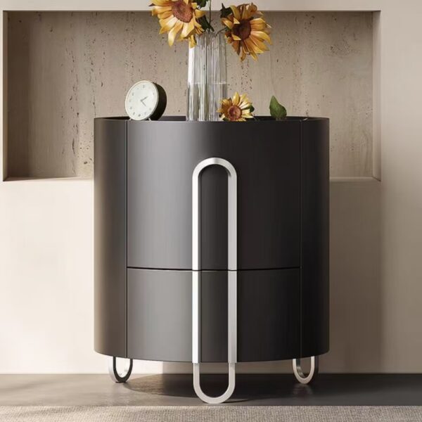 Gaoliang Nightstand Table Italian Style Modern Bedside Table OEM/ODM (NT41)