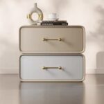 Gaoliang Nightstand Table Modern Wooden Storage Bedside Table OEM/ODM (NT43)