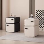 Gaoliang Nightstand Table Modern Italian Style Bedside Table OEM/ODM (NT48)