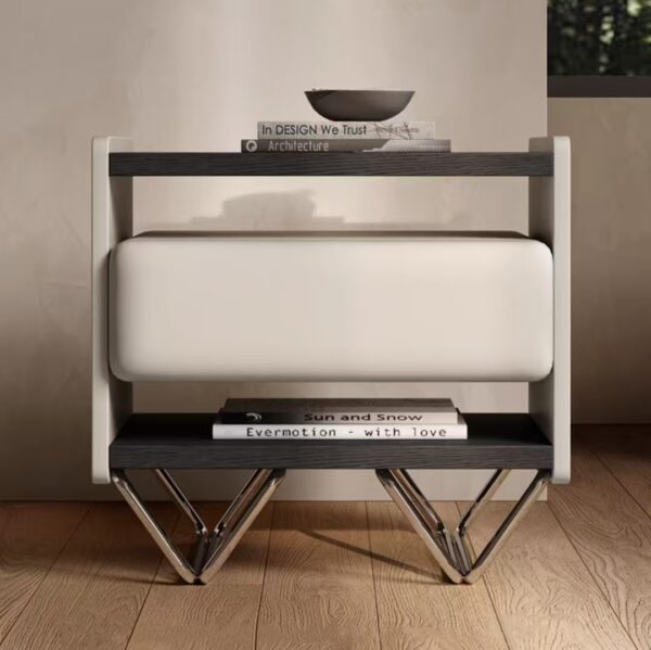 Gaoliang Nightstand Table Modern Italian Style Bedside Table OEM/ODM (NT50)