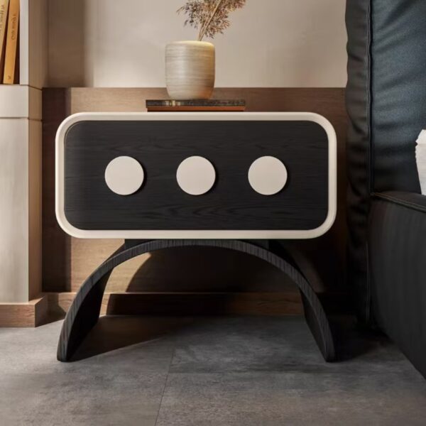 Gaoliang Nightstand Bedside Table Modern With Drawer OEM/ODM (NT51)