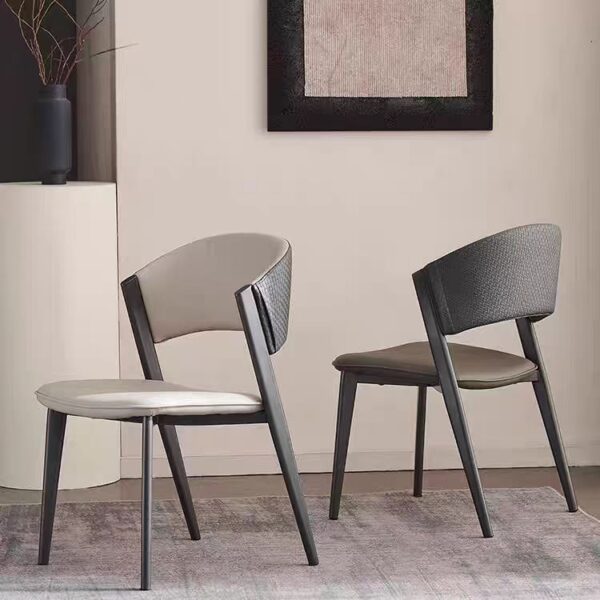 Gaoliang dining chair modern leather OEM/ODM (YZ122)