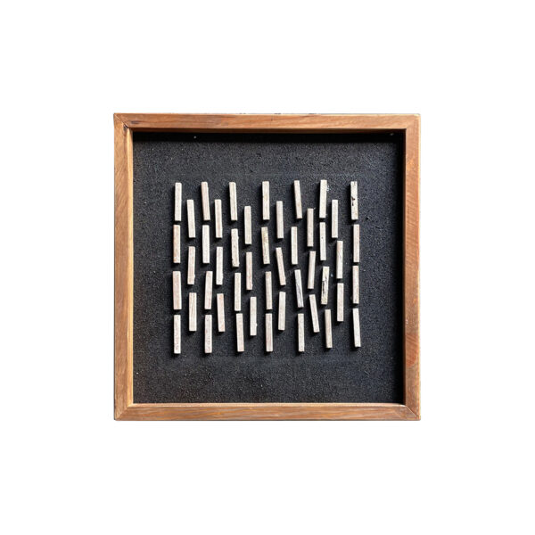 Gaoliang Wall Paintings Black Stripe Hand Painting Wall Art OEM/ODM (QH02)