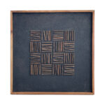 Gaoliang Wall Decor Modern Wooden Frame Abstract Painting OEM/ODM (QH35)