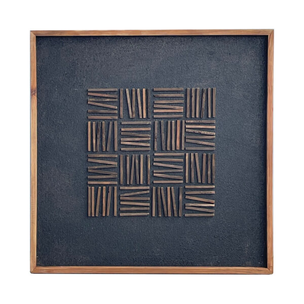 Gaoliang Wall Decor Modern Wooden Frame Abstract Painting OEM/ODM (QH35)