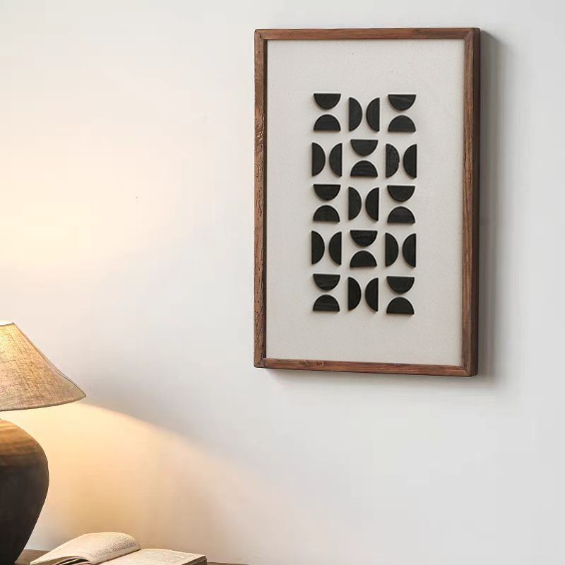 wall decor modern painting wooden frame picture home wall decoration OEM/ODM