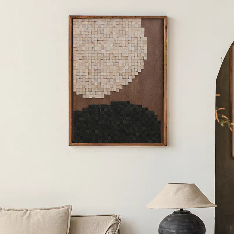 wall decor modern painting wooden frame picture home wall decoration OEM/ODM