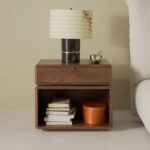 Gaoliang Nightstand Bedside Table Bedroom With Drawers OEM/ODM (NT65)
