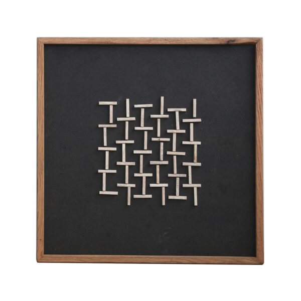 Gaoliang Wall Decor Wooden Abstract Art Painting OEM/ODM (QH29)