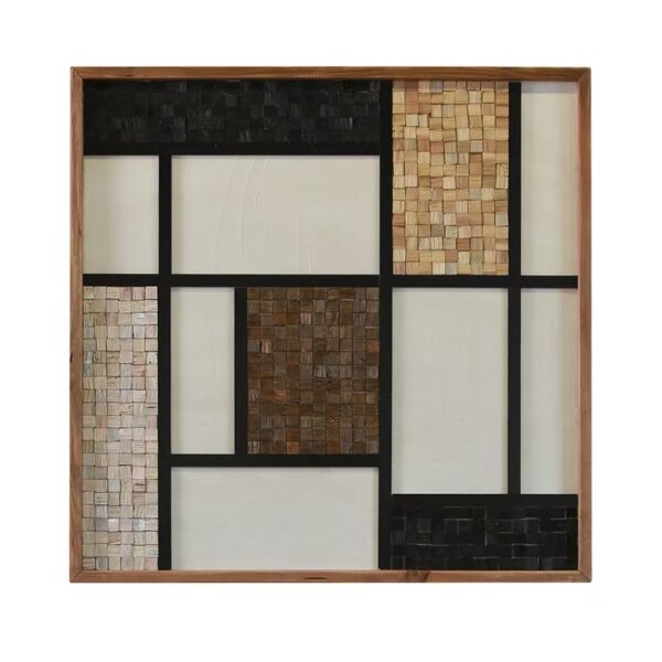 Gaoliang Wall Paintings Wooden Frame Modern Living Room Decoration OEM/ODM (QH33)