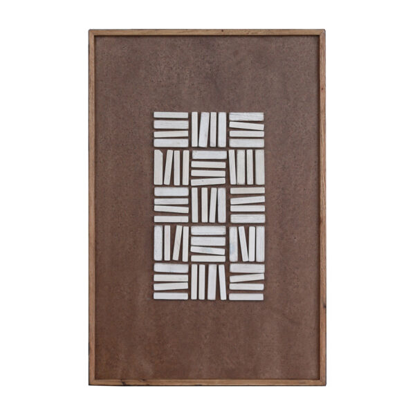 Gaoliang Wall Painting Contemporary Wood Framed Wall Art OEM/ODM (QH91)