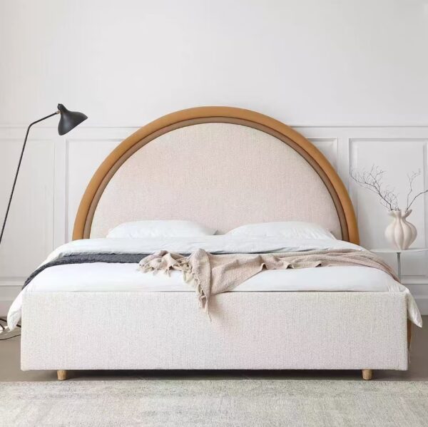 Gaoliang Bed Modern Cream Style OEM/ODM (RC48)