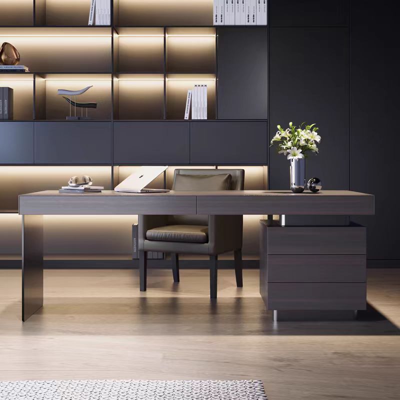 Gaoliang Office Desk Executive Working Desk High End Classy Wooden Luxury Desk OEM/ODM (SZ14)