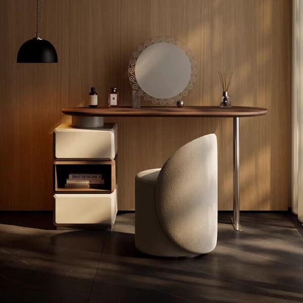 Gaoliang Dressing Table Makeup Vanities With Storage For Bedroom OEM/ODM (ZT07)