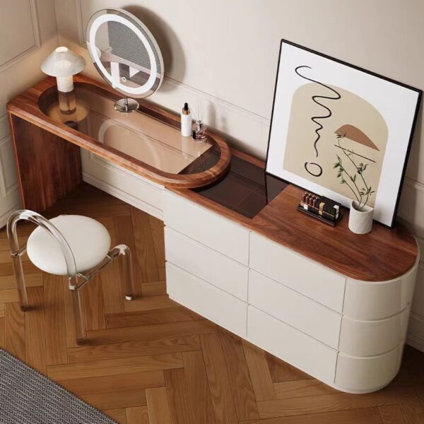 Gaoliang Makeup Vanities Desk With Storage Dressing Table OEM/ODM (ZT10)