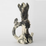 Ceramic Vases Simple Modern Irregular Shape Handcrafted Decoration