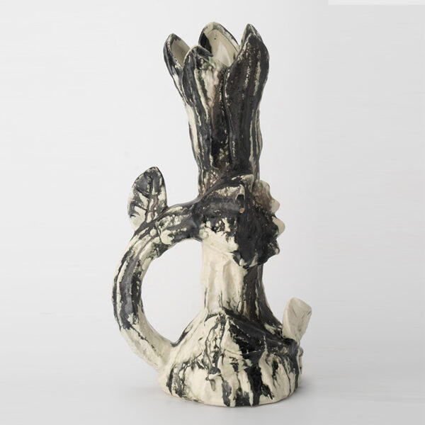 Ceramic Vases Simple Modern Irregular Shape Handcrafted Decoration