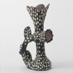 Gaoliang Ceramic Vases Simple Modern Irregular Shape Accessories OEM/ODM (CML419)