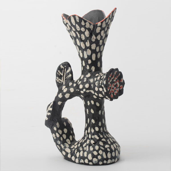Gaoliang Ceramic Vases Simple Modern Irregular Shape Accessories OEM/ODM (CML419)