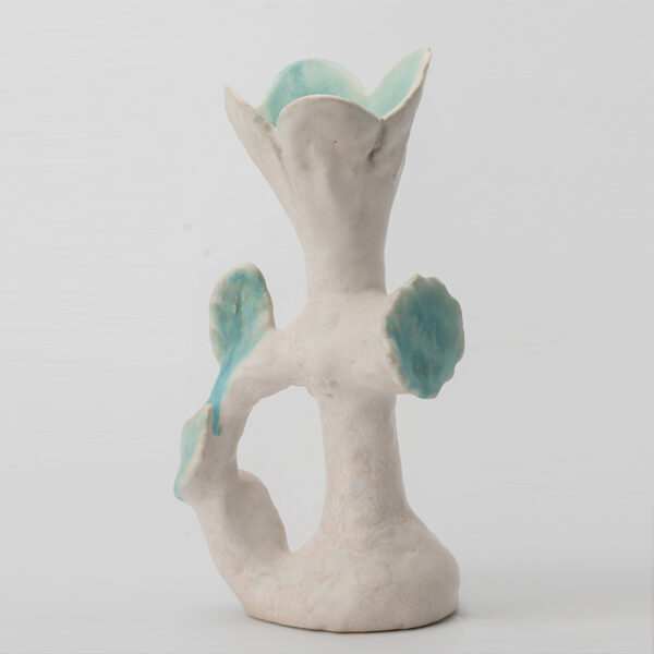 Gaoliang Ceramic Vases Simple Modern Unique Irregular Shape Flower Vase OEM/ODM (CML420)