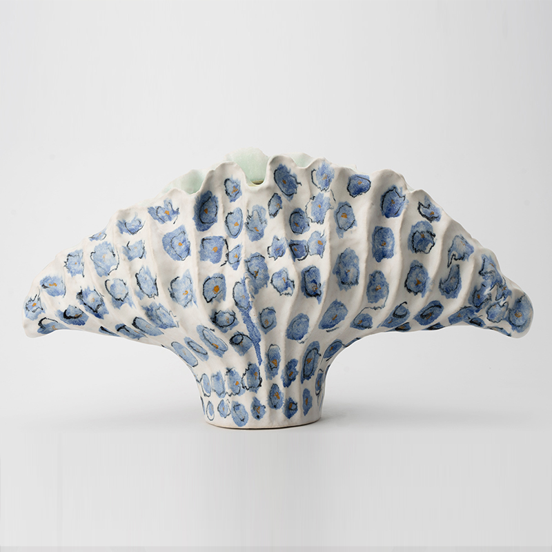 Gaoliang Ceramic Vases Simple Modern Irregular Shape Accessories OEM/ODM (CML430)