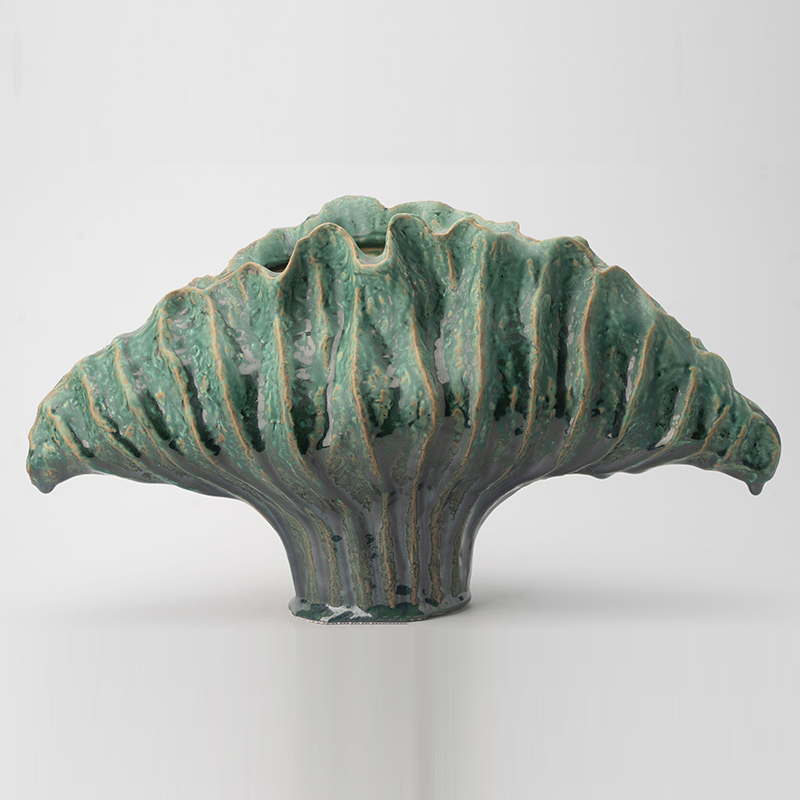 Gaoliang Ceramic Vases Modern Nordic Irregular Shape Decoration For Interior OEM/ODM (CML435)