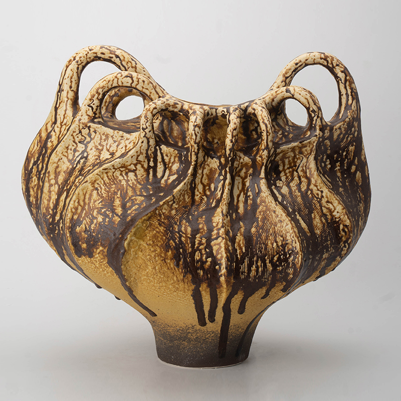 Gaoliang Ceramic Vases Abstract Flower Vases For Living Room OEM/ODM (CML466)