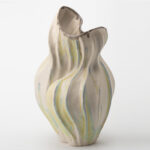 Gaoliang Ceramic Vases Modern Creative Irregular Shape Accessories OEM/ODM (CML468)