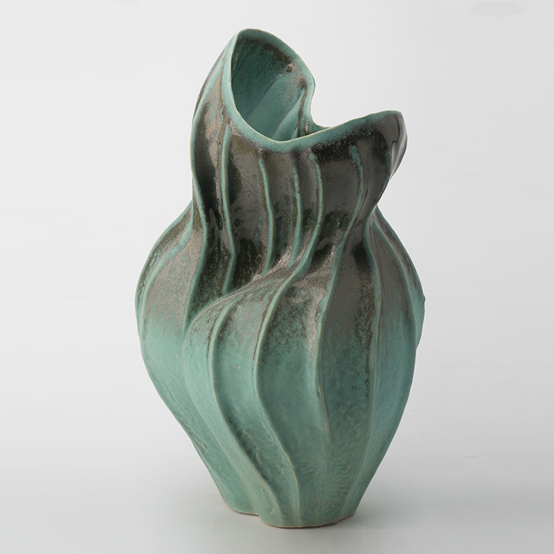 Gaoliang Ceramic Vases Modern Creative Handcrafted Pottery OEM/ODM (CML480)
