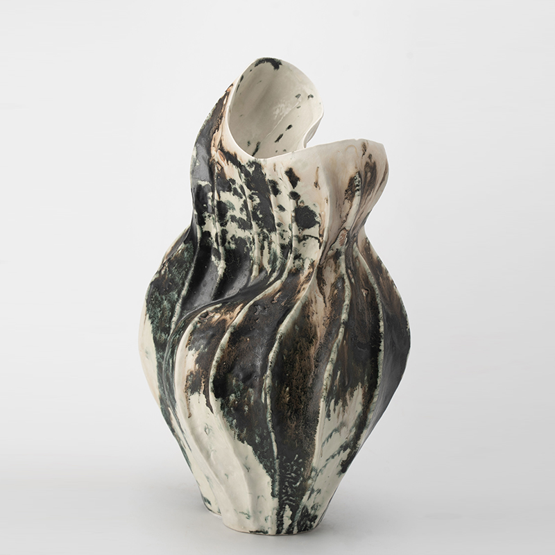 Gaoliang Ceramic Vases Modern Abstract Art Geometric Ornament OEM/ODM (CML482)