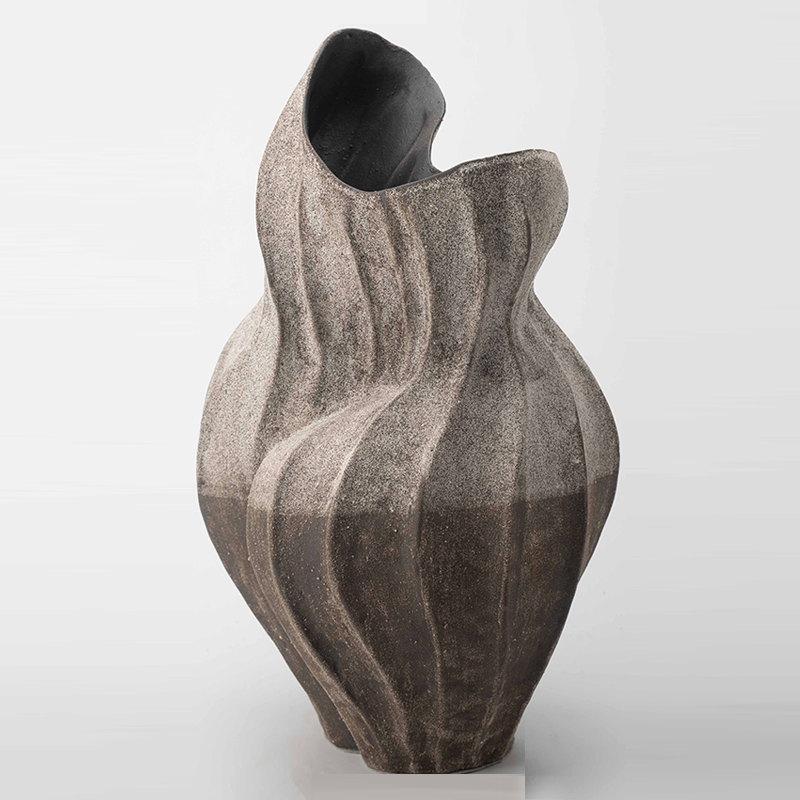 Gaoliang Ceramic Vases Nordic Creative Irregular Shape Decoration OEM/ODM (CML483)
